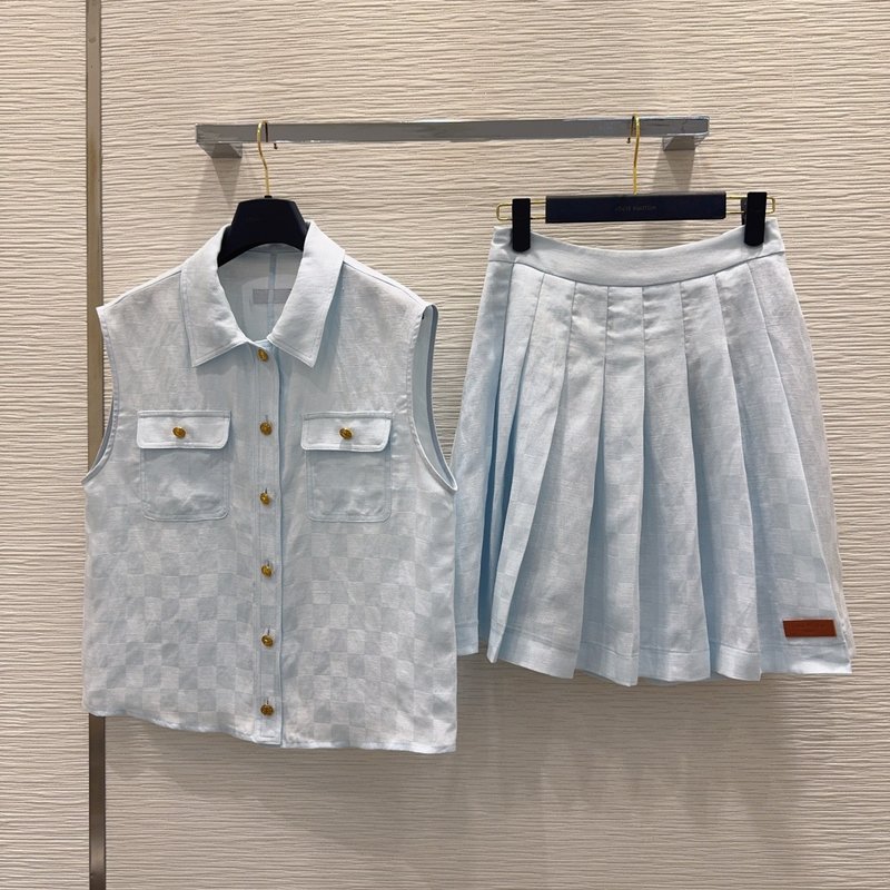 루이비통 리넨 세트 여성용 001-233285