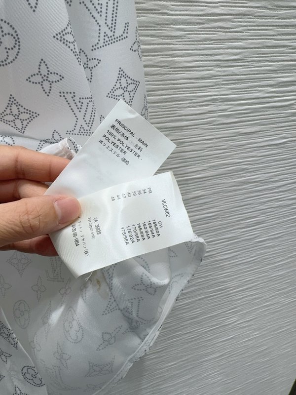 루이비통 빈티지 실크 소재 롱슬리브 셔츠 001-233297