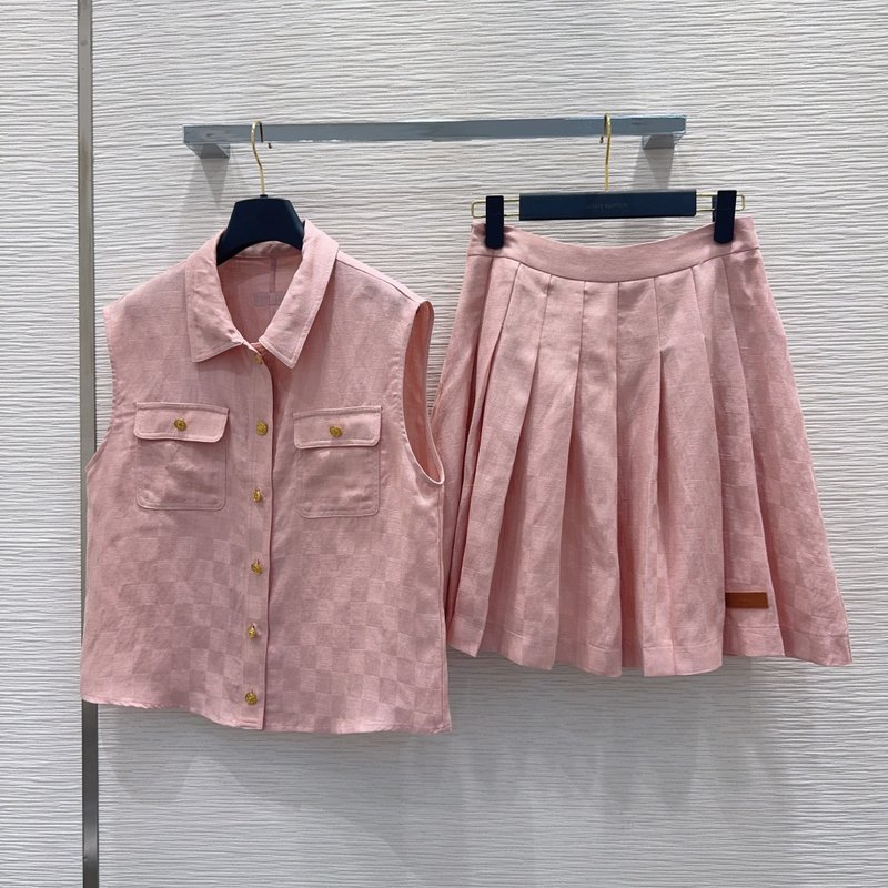 루이비통 리넨 세트 여성용 001-233300