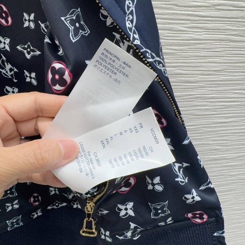 루이비통 양면 착용 텍스처 재킷 아우터 001-233312