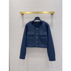 루이비통 여성 스탠다드 핏 데님 자켓 001-233340