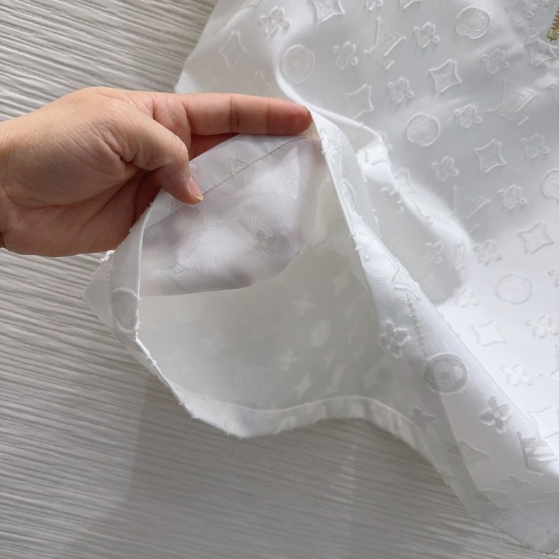 커스텀 자카드 컷팅 원단 반팔 티셔츠 001-233362