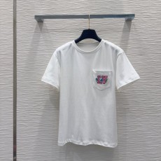 루이비통 여성 심플 반팔 티셔츠 001-233366
