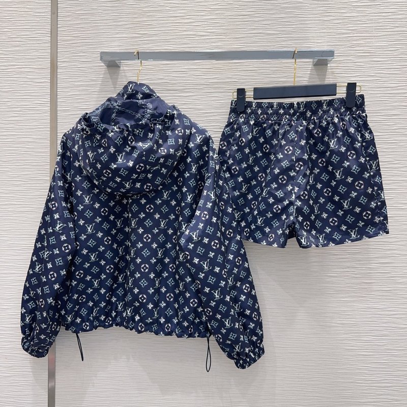 루이비통 양면 착용 후드 세트 001-233367