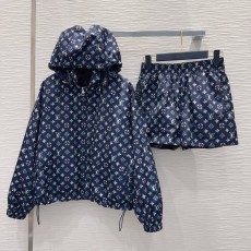 루이비통 양면 착용 후드 세트 001-233367