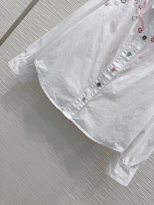 루이비통 입체 커팅 셔츠 001-233382