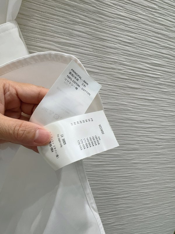 루이비통 신상 화이트 셔츠 원피스 001-233440