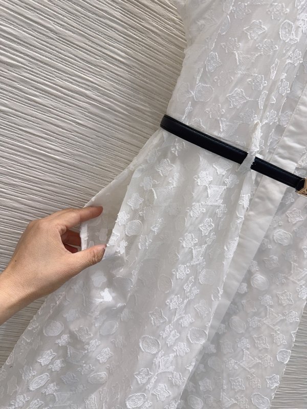 커스텀 자카드 컷팅 원피스 001-233443