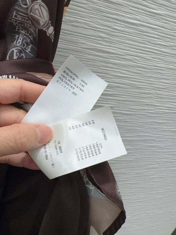 루이비통 프린트 민소매 원피스 001-233455