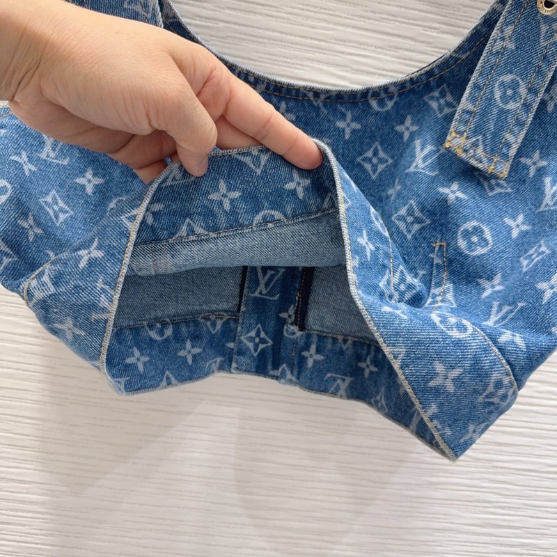 루이비통 데님 프린트 조끼 001-233469