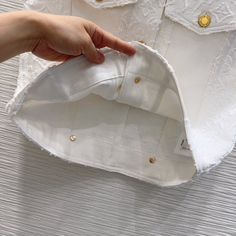 커스텀 자카드 컷팅 원단 조끼 001-233476