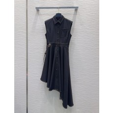 루이비통 불규칙 데님 원피스 001-233478