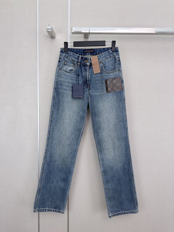 루이비통 뉴 데님 스트레이트 팬츠 001-233513
