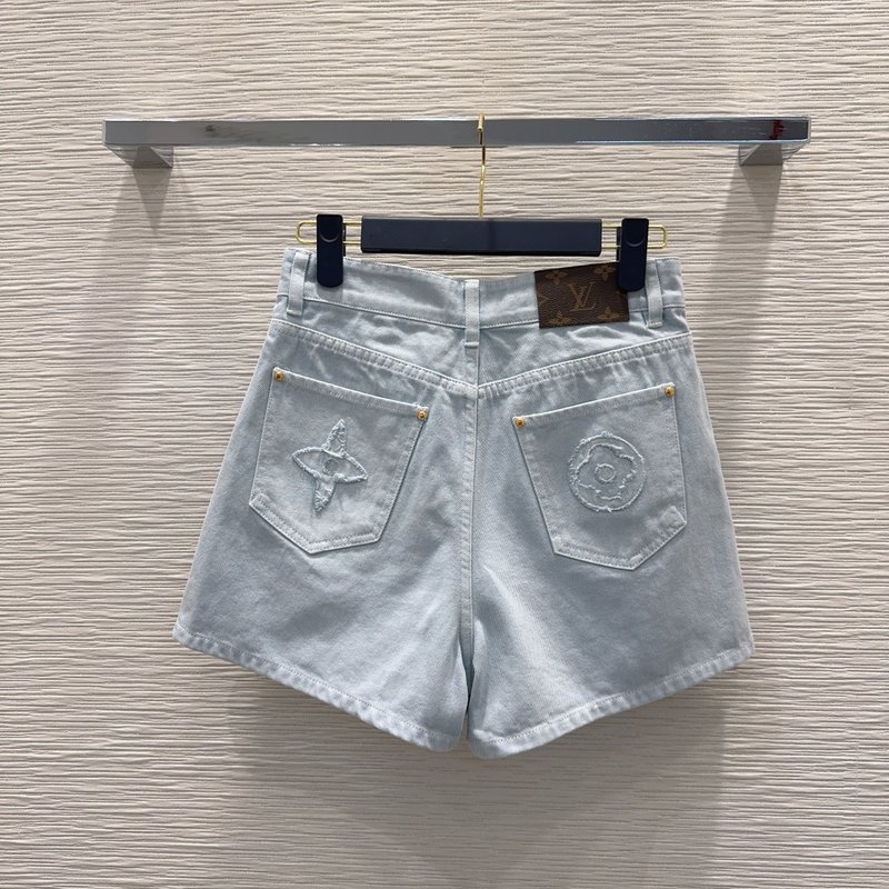 루이비통 여성 자카드 컷오프 쇼츠 001-233523
