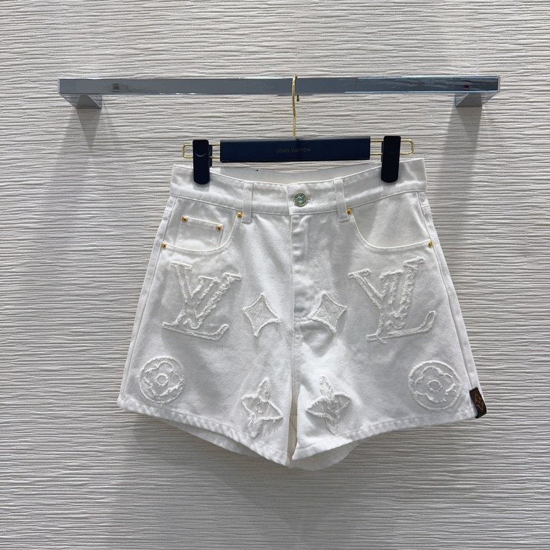 루이비통 모노그램 자수 컷오 쇼츠 001-233524