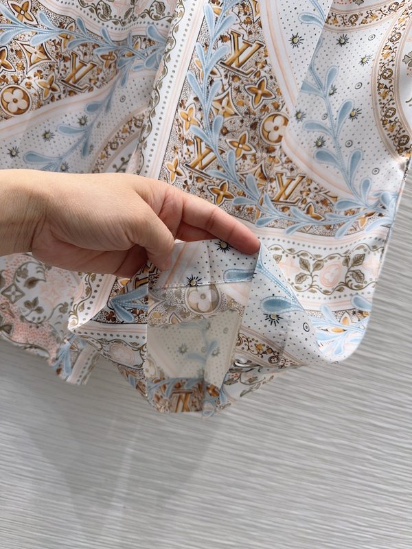 레트로 우아한 텍스처 커스텀 롱팬츠 001-233530