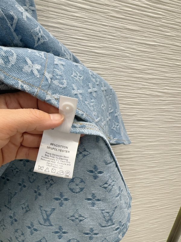 루이비통 데님 조끼 원피스 001-233538