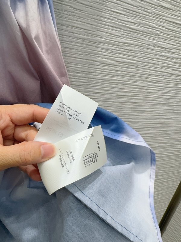 루이비통 여성 타이 다이 셔츠 드레스 001-233558