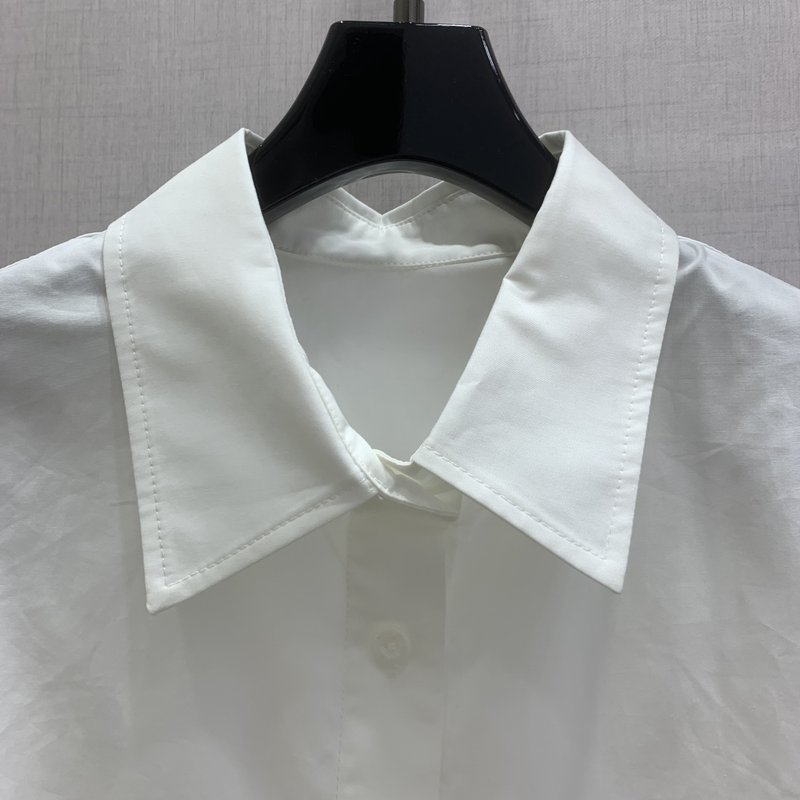 자수 칼라 긴팔 셔츠 001-233567