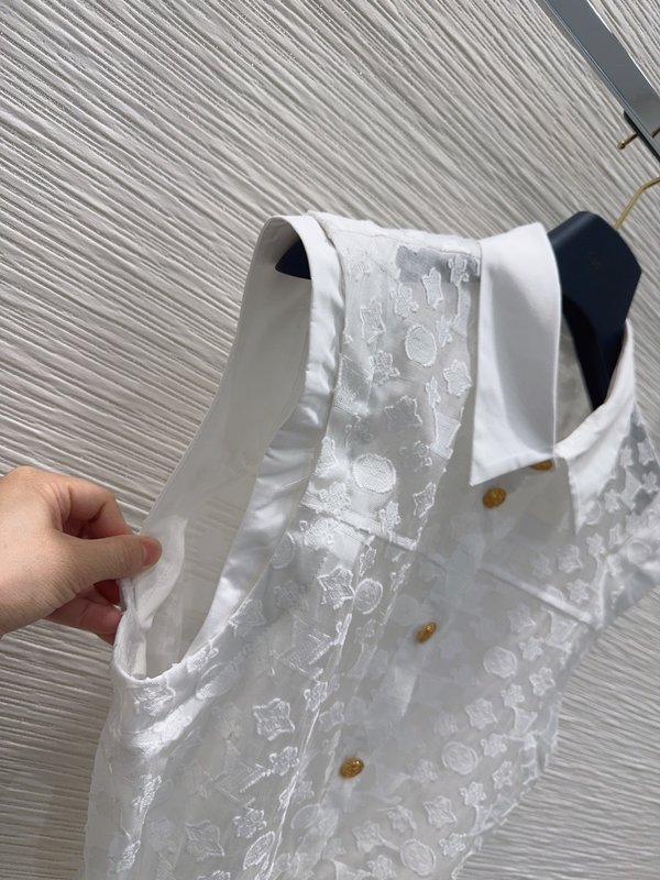 루이비통 뉴 스타일 패션 민소매 원피스 001-233595