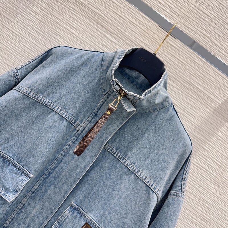 빈티지 워싱 데님 자켓 001-233606