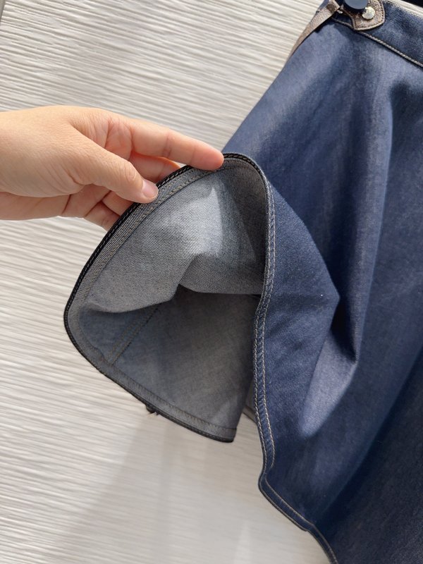 루이비통 데님 스커트 001-233610