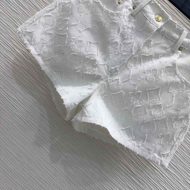 루이비통 여성 자카드 컷오프 쇼츠 001-233612