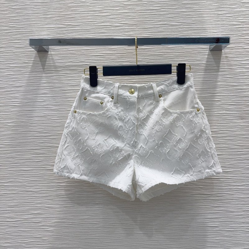 루이비통 여성 자카드 컷오프 쇼츠 001-233612