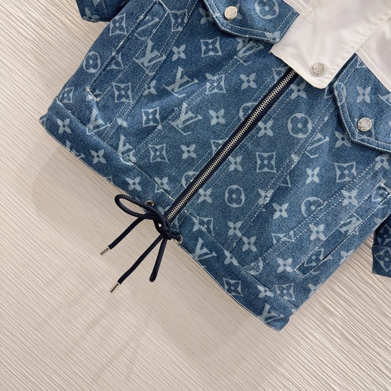 루이비통 스플라이스 데님 숏 재킷 001-233615
