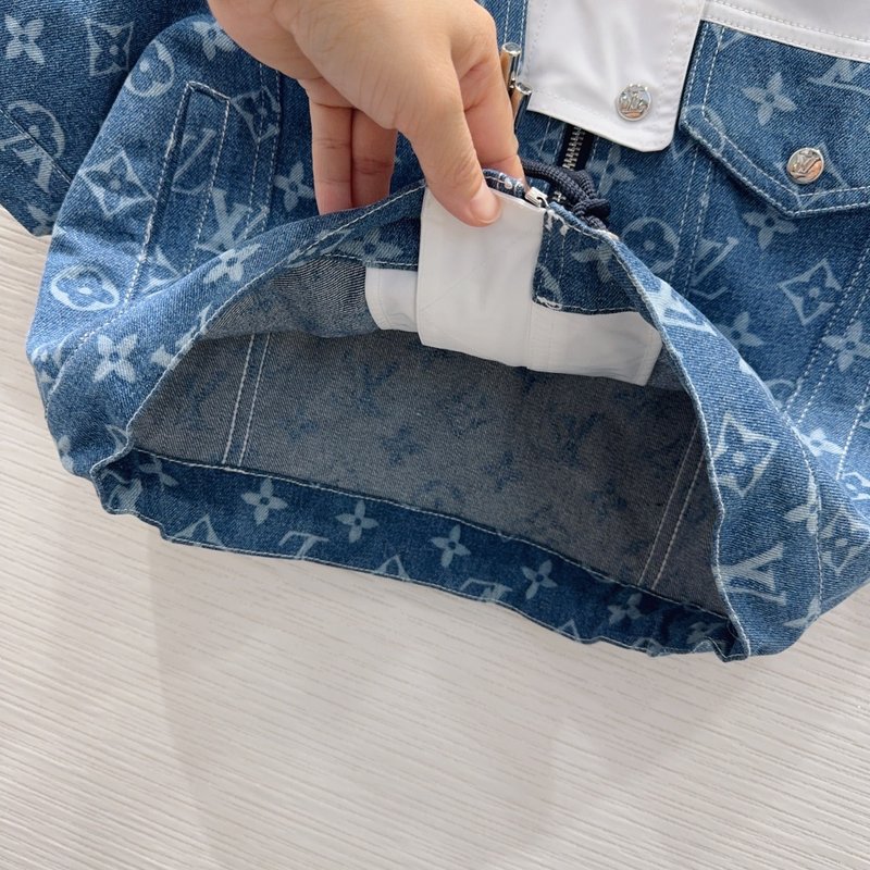 루이비통 스플라이스 데님 숏 재킷 001-233615