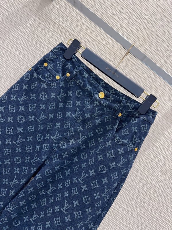 루이비통 데님 롱 팬츠 001-233651