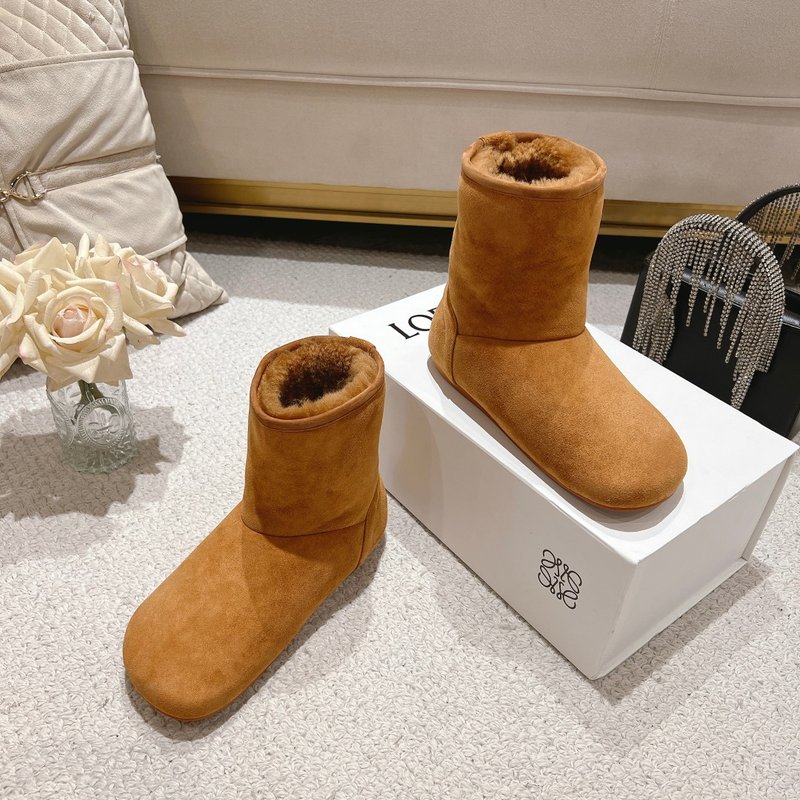 로에베 양모 일체형 스노우 부츠 001-233690