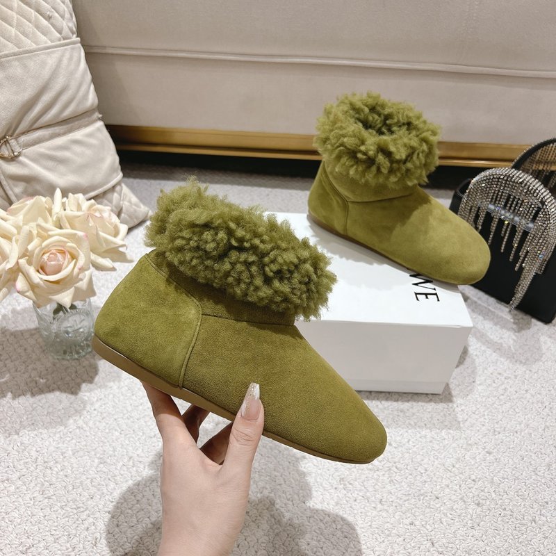 로에베 양모 일체형 스노우 부츠 001-233691