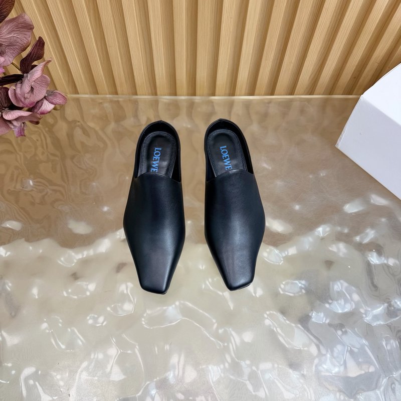 로에베 뉴발 무슬 힐 샌들 001-233692