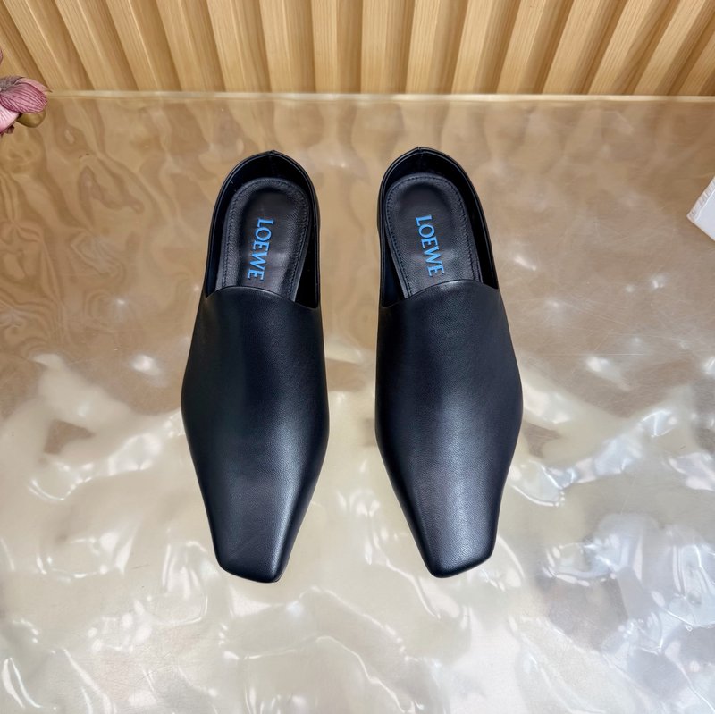 로에베 뉴발 무슬 힐 샌들 001-233692