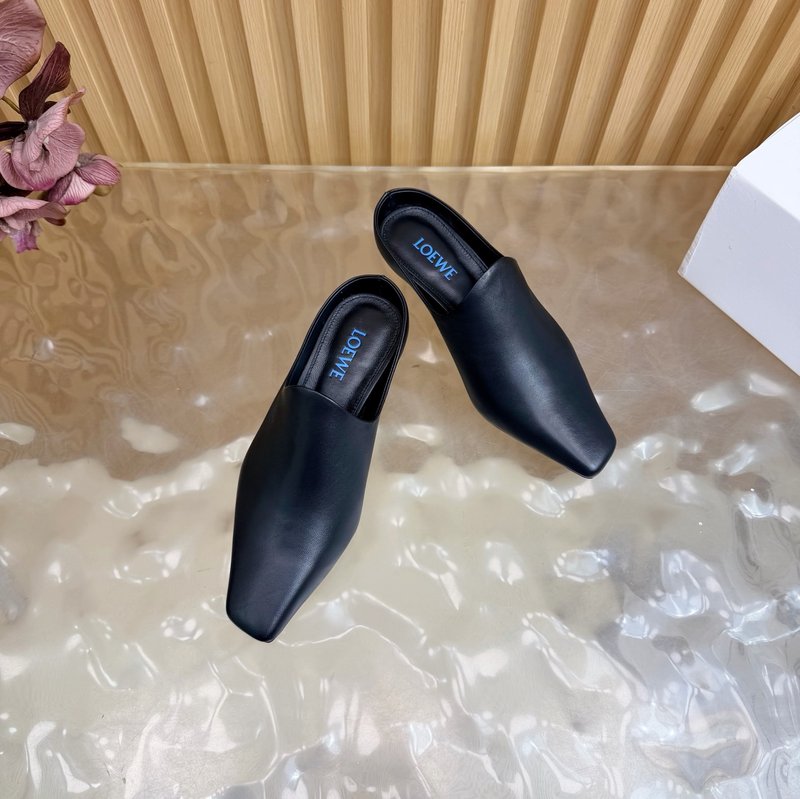 로에베 뉴발 무슬 힐 샌들 001-233692