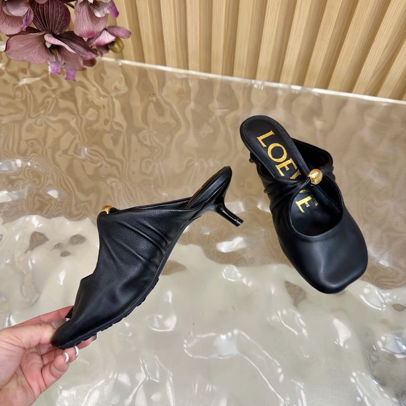 로에베 캣힐 뮬 여성용 001-233697