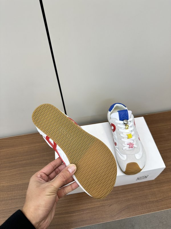 로에베 스포츠화 컬러블럭 스웨이드 001-233698