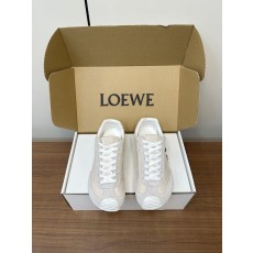 로에베 스포츠화 스웨이드 가죽 데일리 슈즈 001-233705