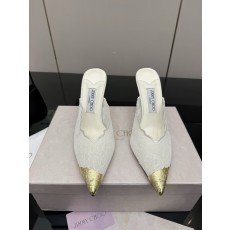 지미추 레이스 메탈 토 하이힐 샌들 001-233752