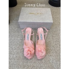 레이스 장미 포인트 뾰족코 스트랩 힐 샌들 001-233785