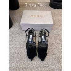 레이스 로즈 뾰족코 스트랩 힐 샌들 001-233786