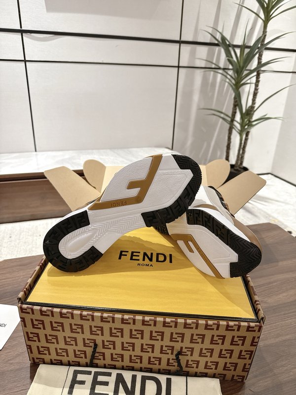 펜디 커플 레트로 캐주얼 운동화 001-233788