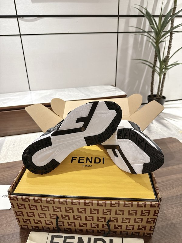 펜디 커플 레트로 캐주얼 운동화 001-233789
