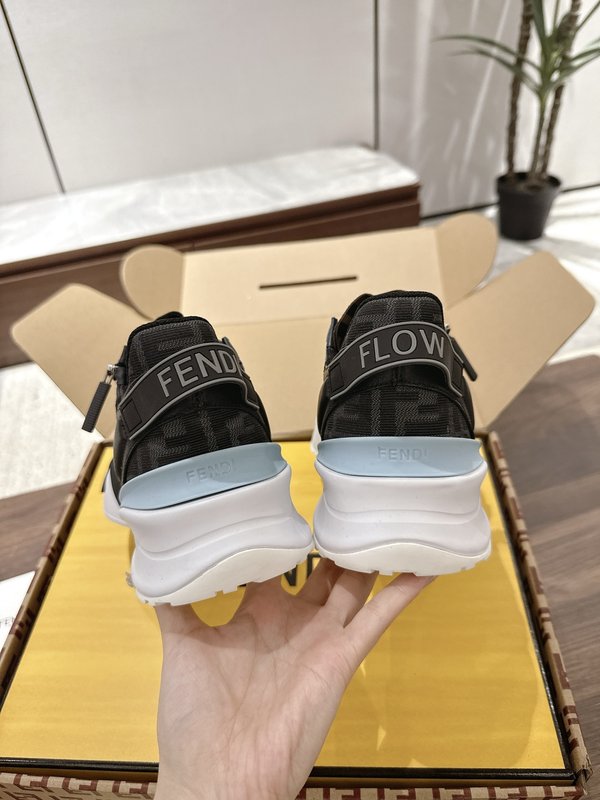 펜디 커플 레트로 캐주얼 운동화 001-233790