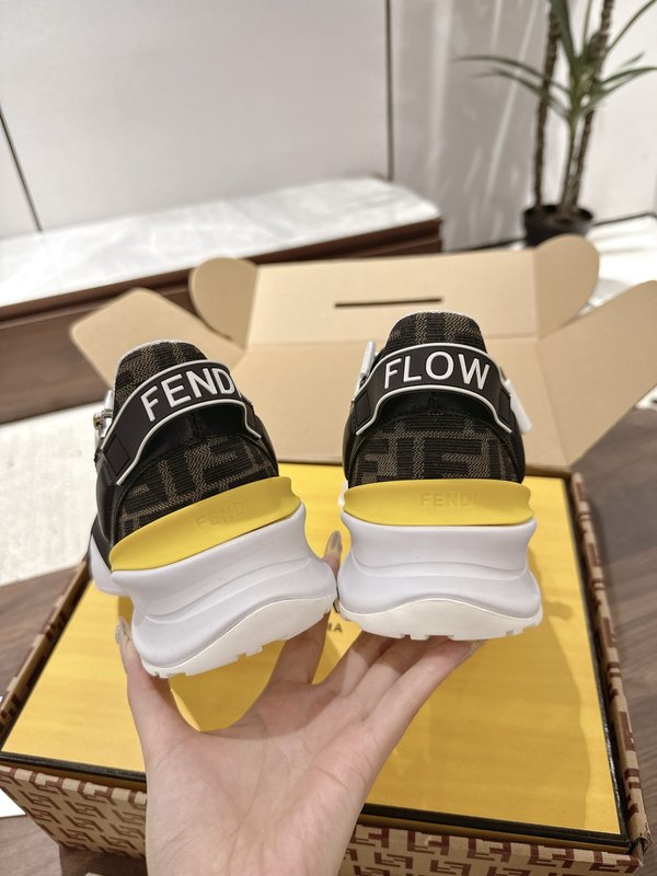 펜디 커플 레트로 캐주얼 운동화 001-233798