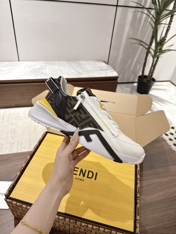 펜디 커플 레트로 캐주얼 운동화 001-233798