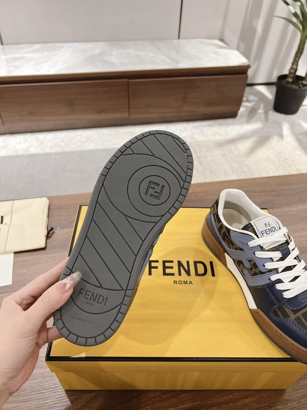 펜디 커플 레트로 캐주얼 운동화 001-233805