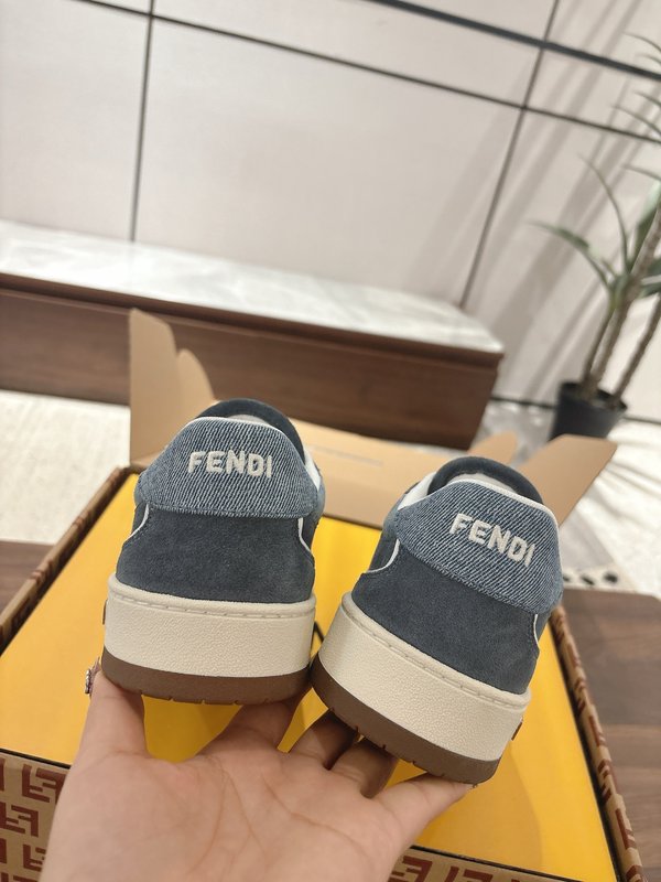 펜디 커플 레트로 캐주얼 운동화 001-233806