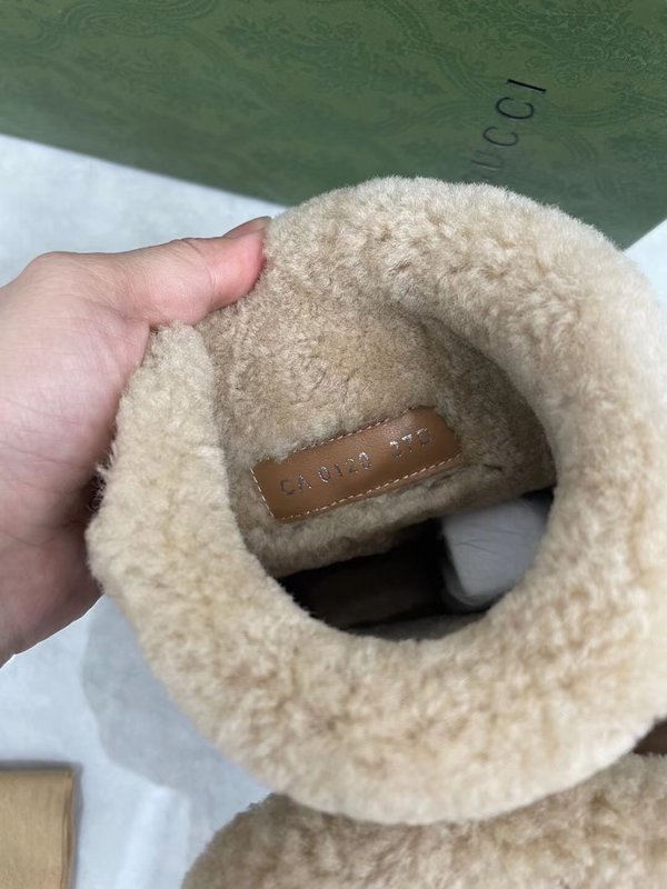 구찌 여성용 겨울 울 보온 부츠 001-233880